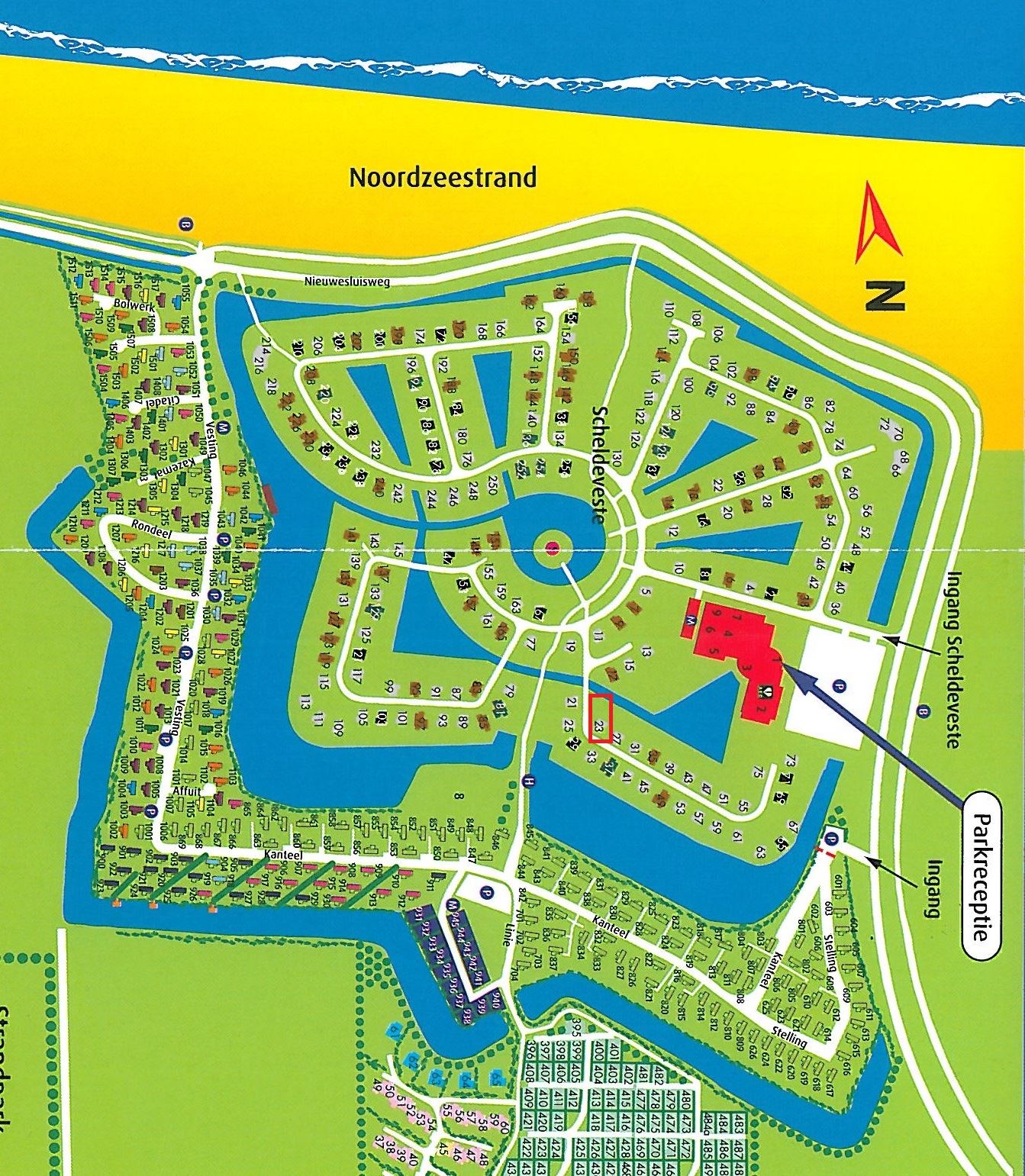 plattegrond scheldeveste 23